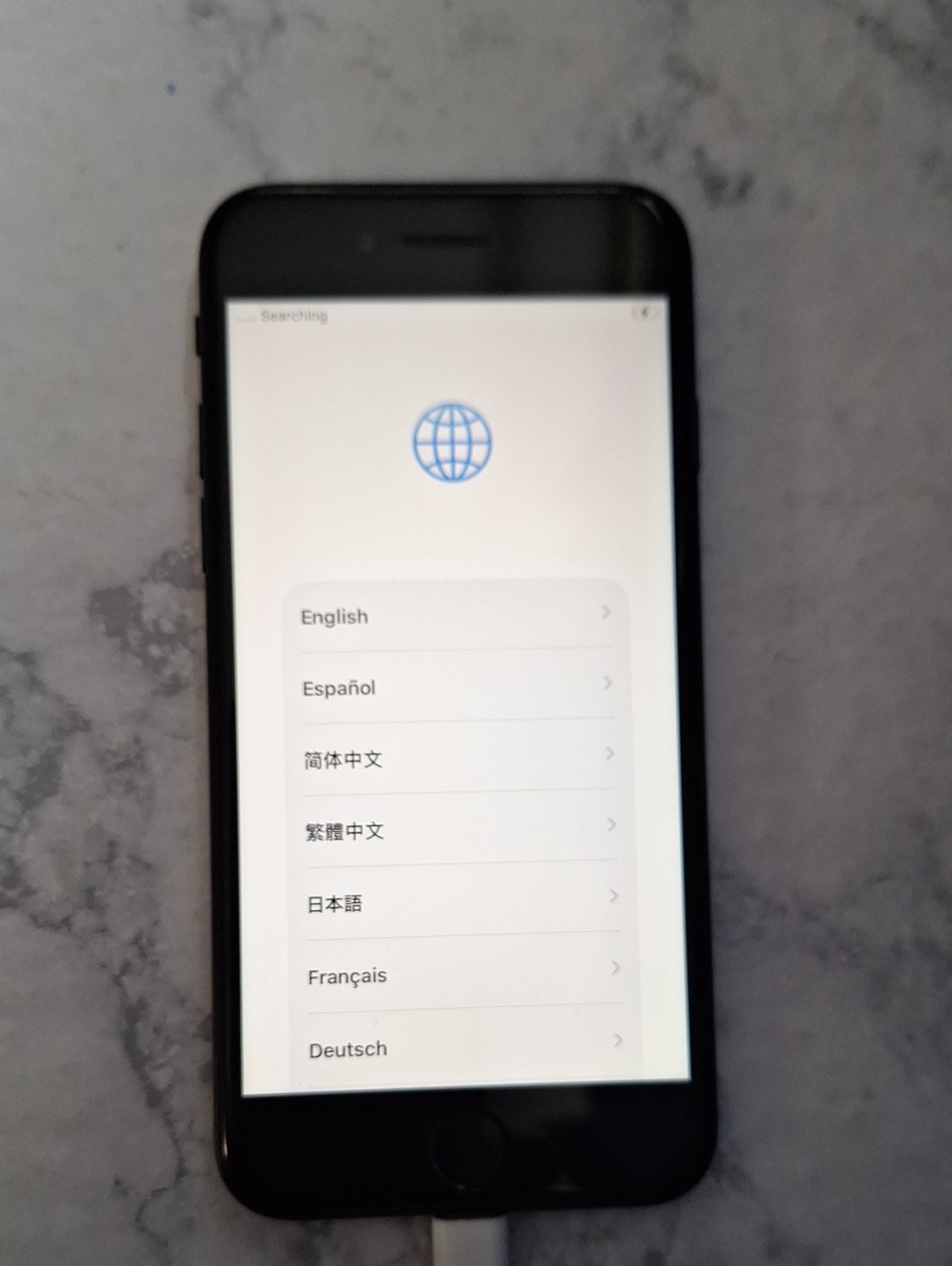 Apple iPhone Black Front Display Smartphone